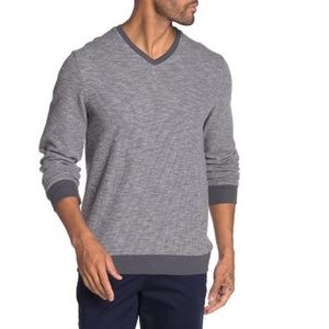 IKE BEHAR Men's Pullover Sweater, Grey Charcoal